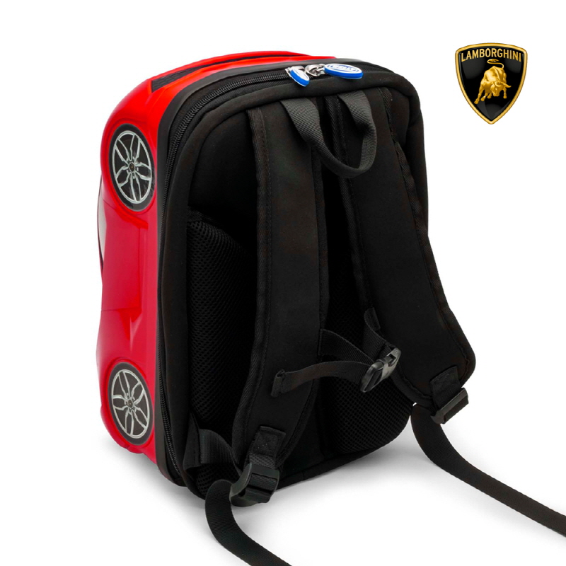 Lamborghini kids Backpack Red